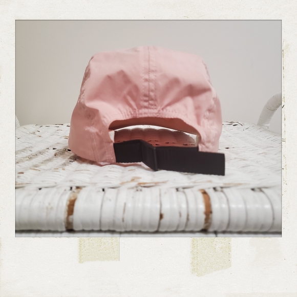 Sold Out! ๐ฆHP! SUPREME | Pink Hologram Iridescent Logo RARE Camp Cap! - Picture 3 of 8